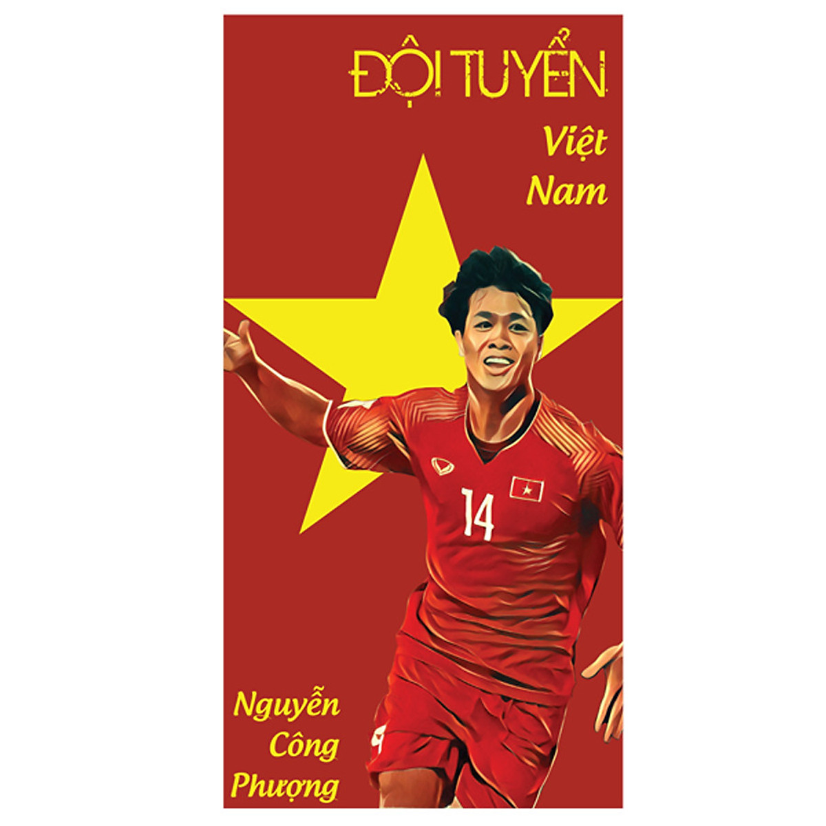 Bộ 10 Chiếc Lì Xì Tiền Đạo Nguyễn Công Phượng - Đội Tuyển Việt Nam