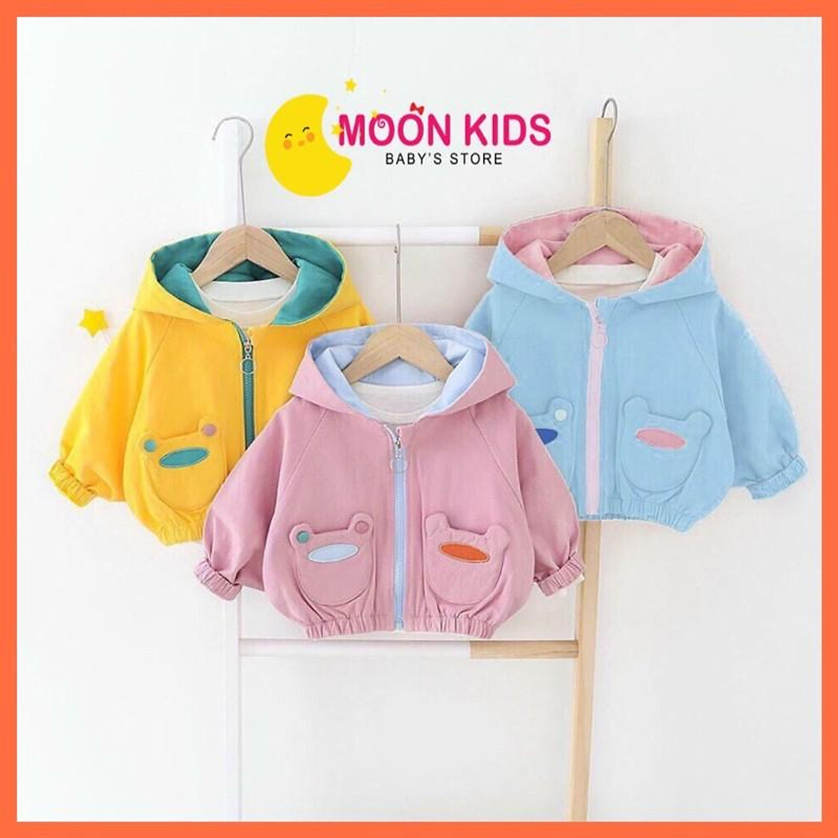 Áo khoác kaki cho bé trai/ gái 1,52-6 tuổi (13-22kg)