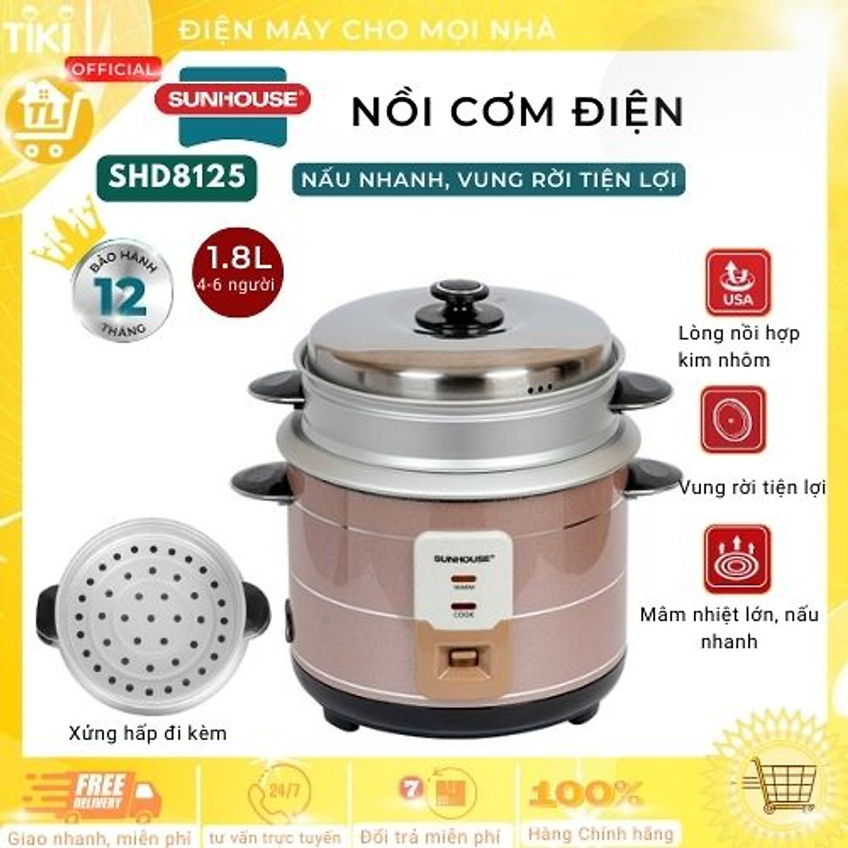 Kinh nghiệm lựa chọn nồi cơm điện chất lượng