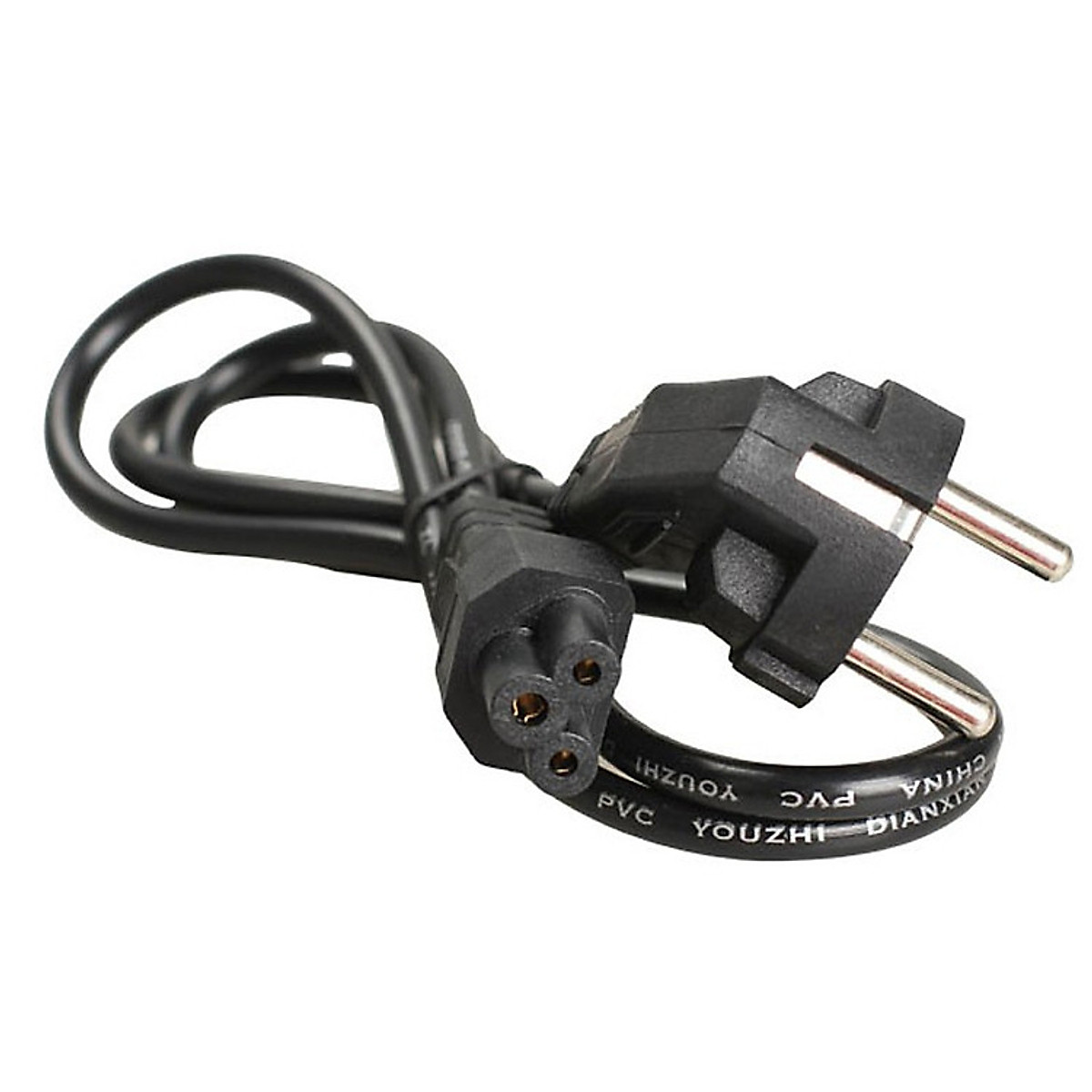Dây Nguồn Sạc Laptop Tròn Dài 1.5m Dây Nguồn Màn Hình Adapter Hàng Nhập Khẩu