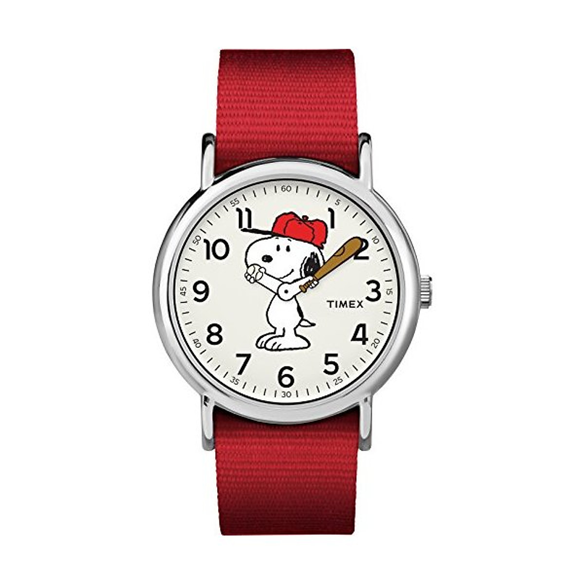 Mua Đồng hồ Unisex Timex Weekender X Peanuts Red Snoopy Watch - TW2R41400  tại Bikebiz Store