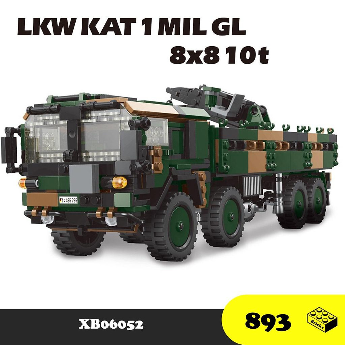 Mô phỏng hợp kim Mô hình xe tải vận tải quân sự Mô hình âm thanh và ánh  sáng kéo lại  Đồ chơi trẻ em
