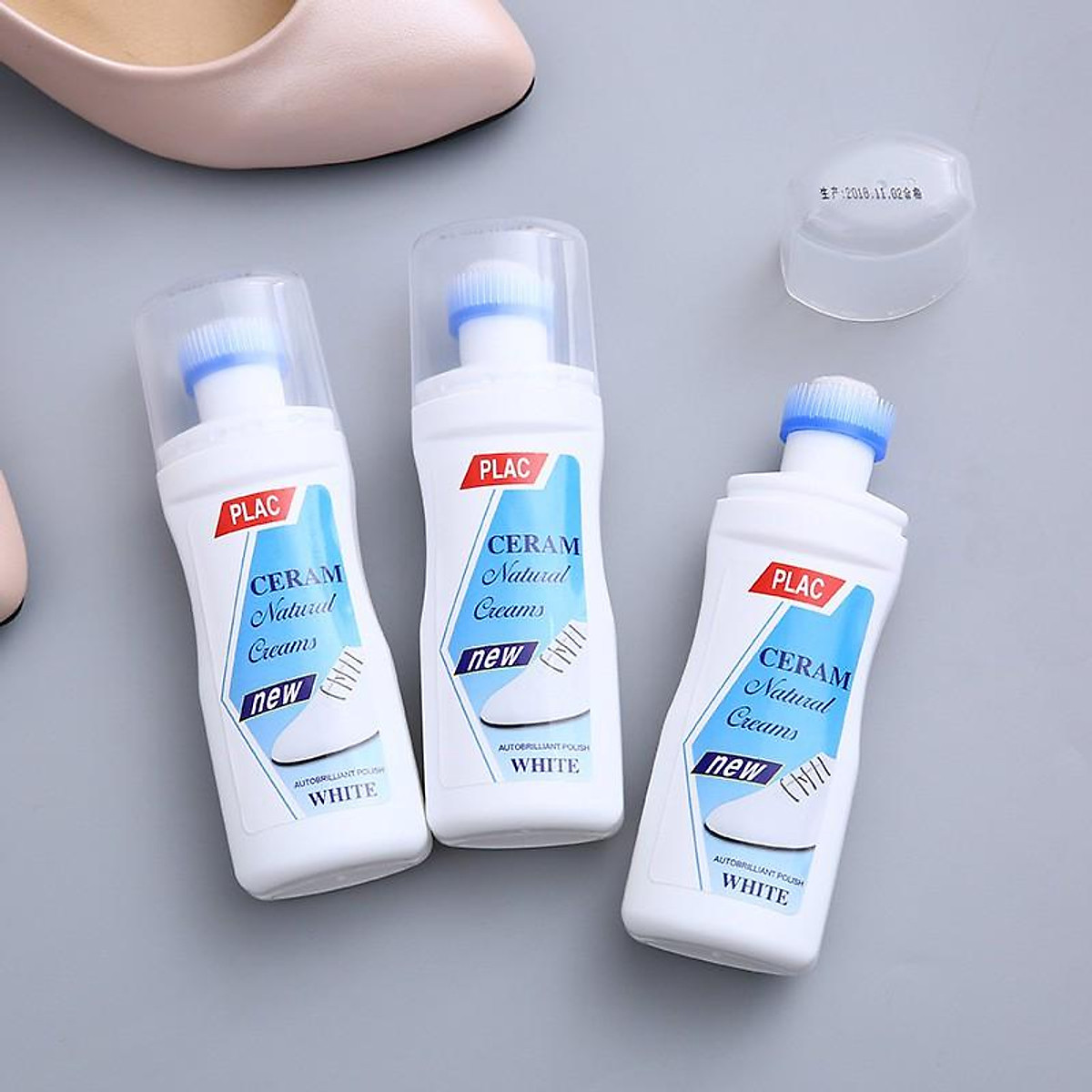 Nước Lau Giày,Nước Tẩy Rửa Giày,có đầu chà,Túi Xách An Toàn(Plac)