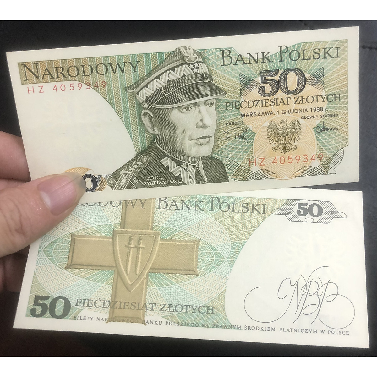 Tiền Ba Lan 50 Zlotych hình ảnh công giáo sưu tầm, có phơi bảo ...