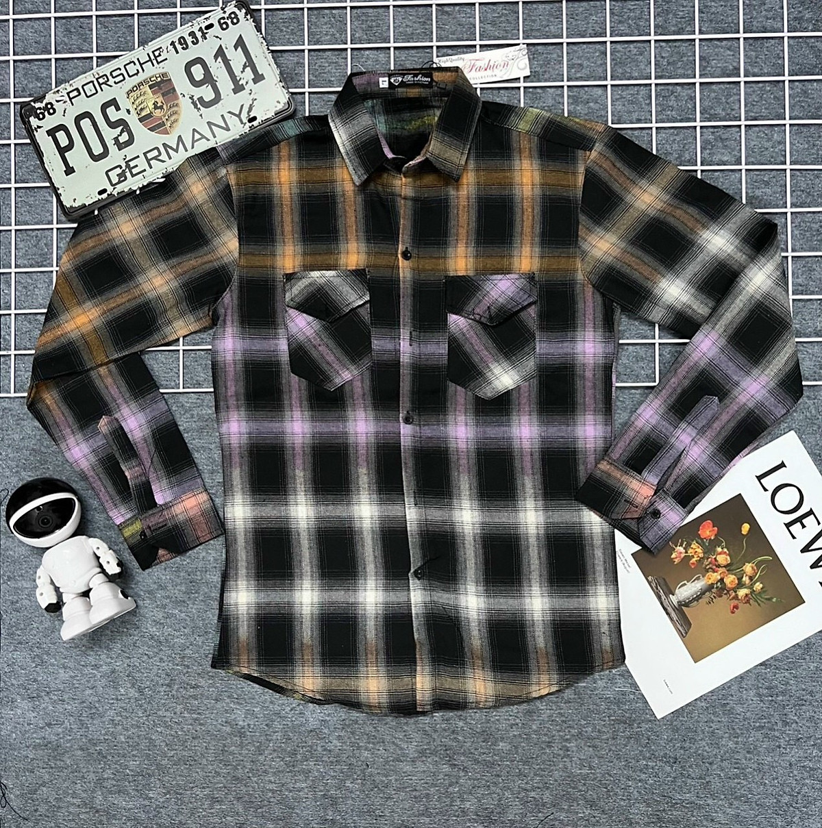 Mua Áo Sơ Mi Nam Evisu, Áo sơ mi mẫu mới kẻ caro Trend 2022 SM3 - L - mẫu 3 tại Julido Store Mua Áo Sơ Mi Nam Evisu, Áo Sơ Mi Mẫu Mới Kẻ Caro Trend 2022 Sm3 - L - Mẫu 3 Tại Julido Store
