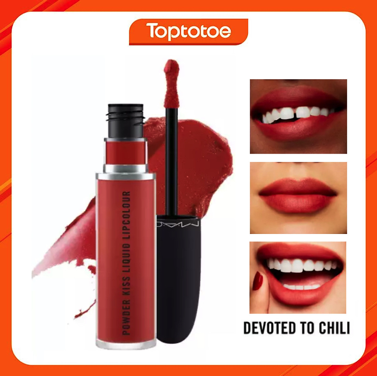 Mua Son Kem Mac Powder Kiss Liquid Lipcolour 991 Devoted To Chili 5ml