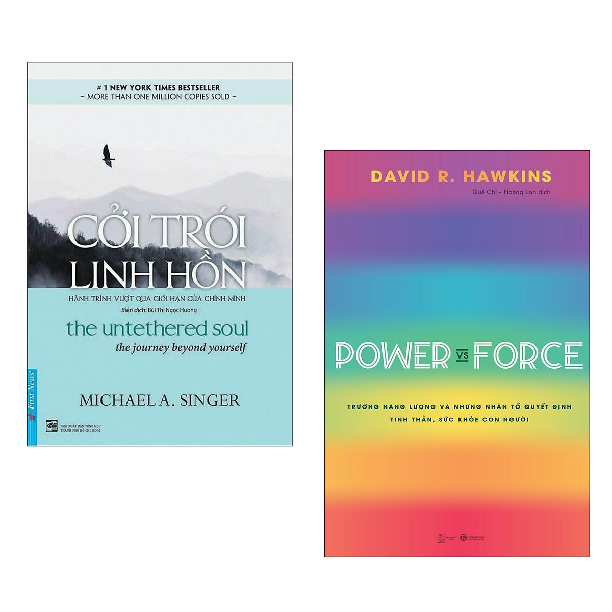 Combo: Cởi Trói Linh Hồn + Power Vs Force - Trường Năng Lượng Và Những Nhân Tố Quyết Định Tinh Thần Và Sức Khỏe Con Người (Bản thường) / Bộ sách hay nhất về tâm linh - phong thủy - kinh dịch