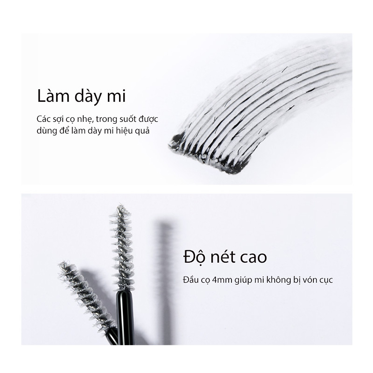 Mascara Perfect Diary Uốn Cong Và Kéo Dài Lông Mi Hoàn Hảo 2.5g Sanrio