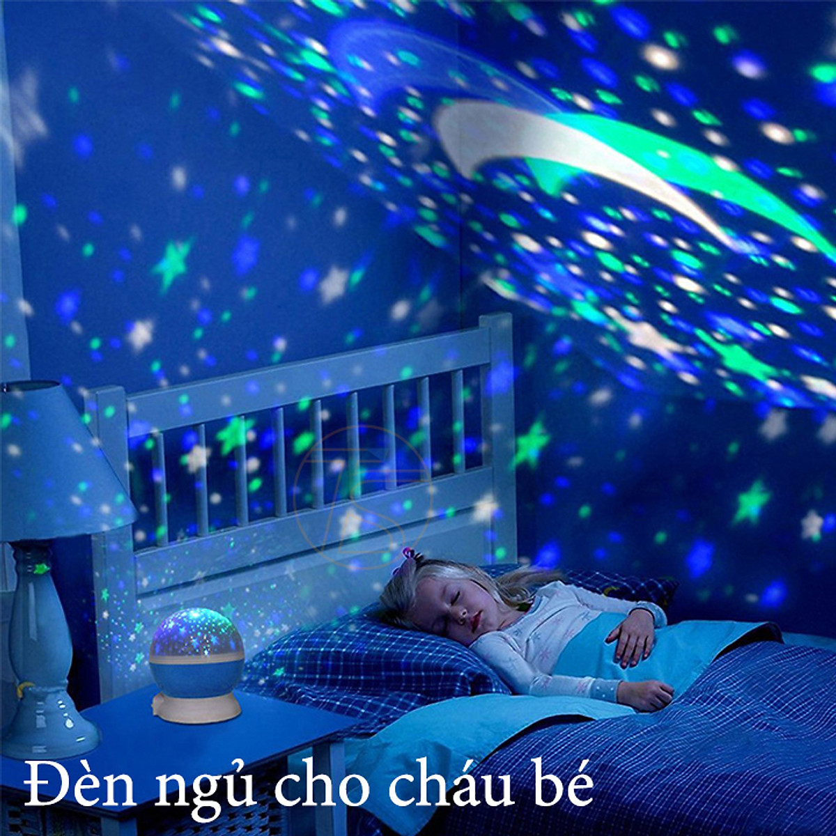 Đèn Led Chiếu Ngôi Sao Xoay 360 Độ Lãng Mạn - Quà Tặng Sinh Nhật