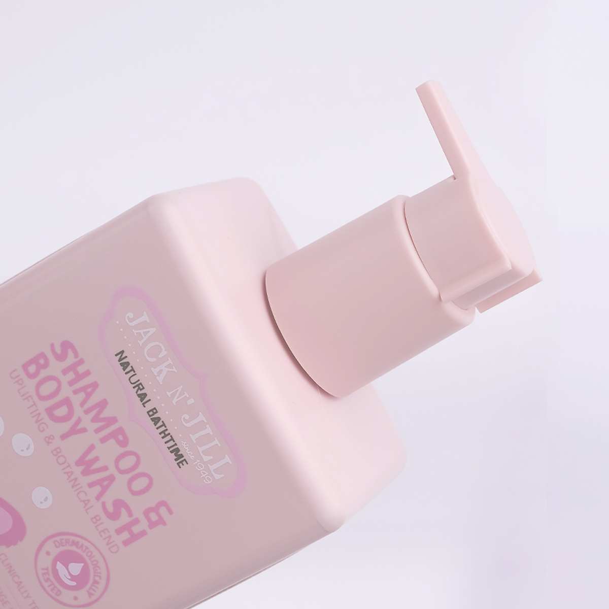 Sữa tắm gội tự nhiên cho bé Jack N' Jill - Màu hồng 300ml (Từ 6 tháng)