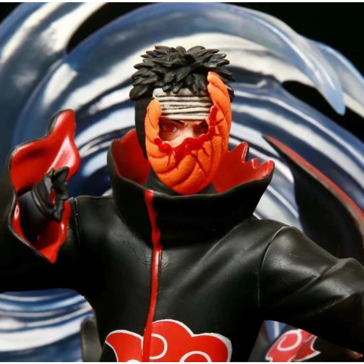 Mô hình Obito akatsuki 3 đầu đứng trên ma tượng Gedo 40cm - Mô ...