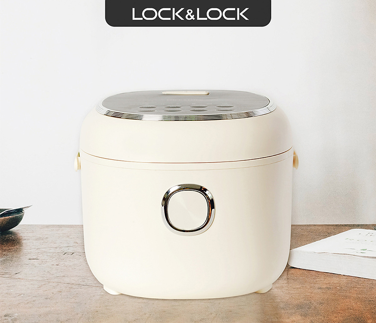 Nồi Cơm Điện Lock&Lock EJR716IVY 0.8L - Hàng Chính Hãng