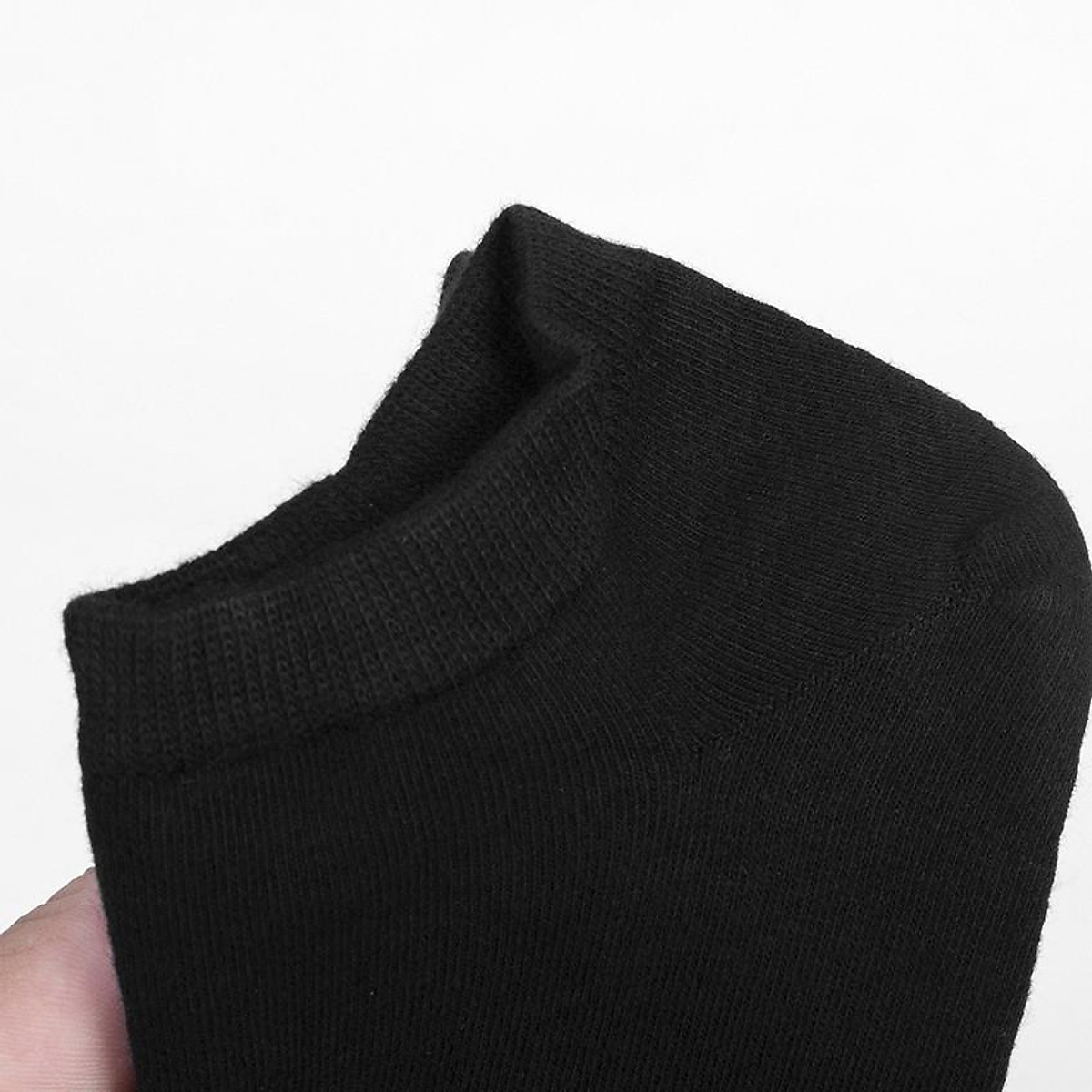 Vớ cổ ngắn cotton trơn Chống Hôi chân dùng cho cả nam và nữ - Bít tất nam cổ ngắn màu đen - xám - trắng MICADO