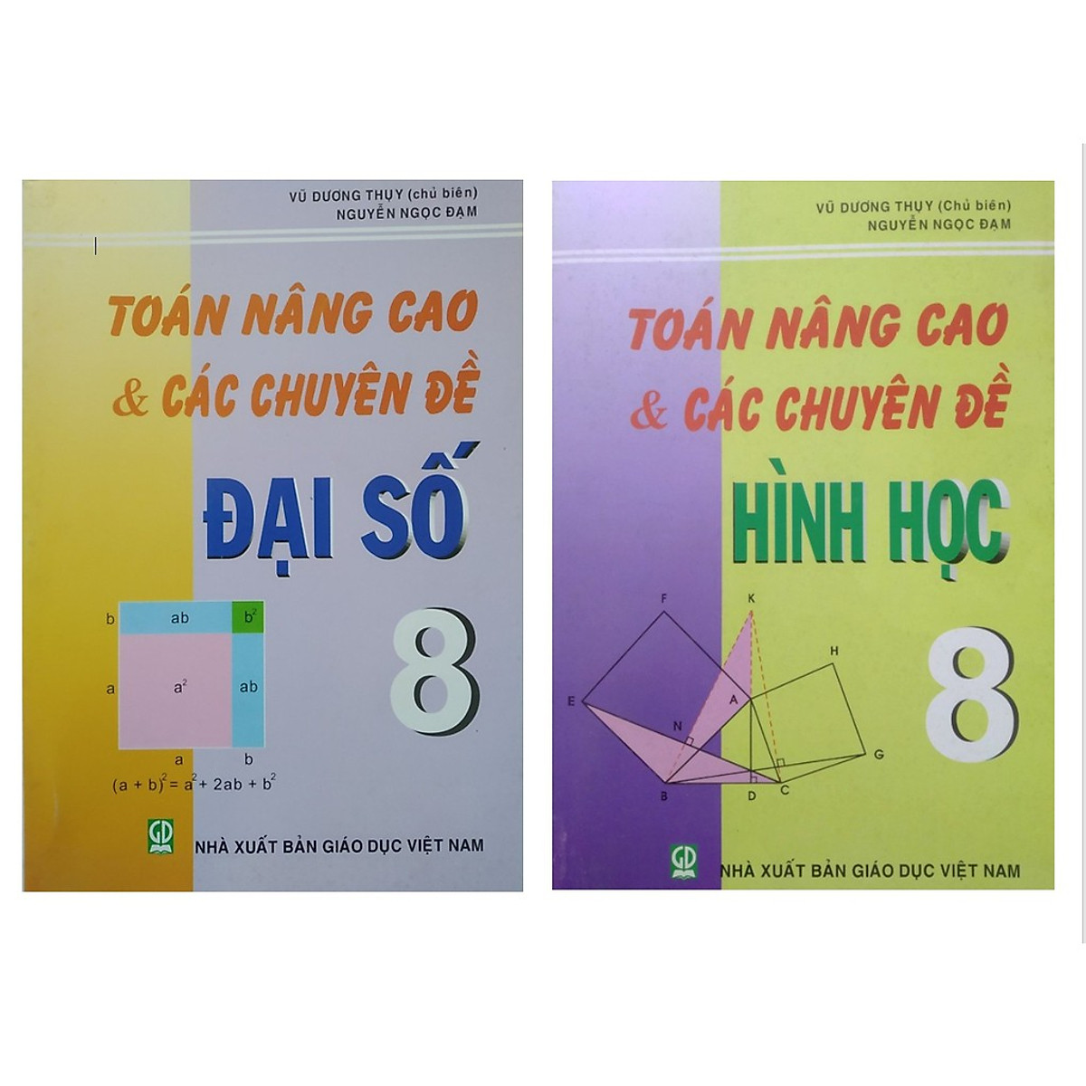 Combo Toán nâng cao & các chuyên đề Đại số + Hình học lớp 8