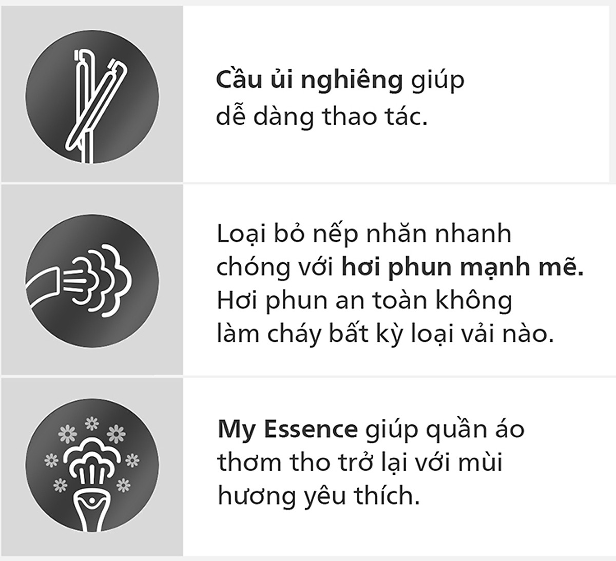 Bàn Ủi Hơi Nước Trụ Đứng Philips STE3170 /80 Có Cầu Ủi StyleBoard nghiêng, Premium (2000W) - Hàng Chính Hãng