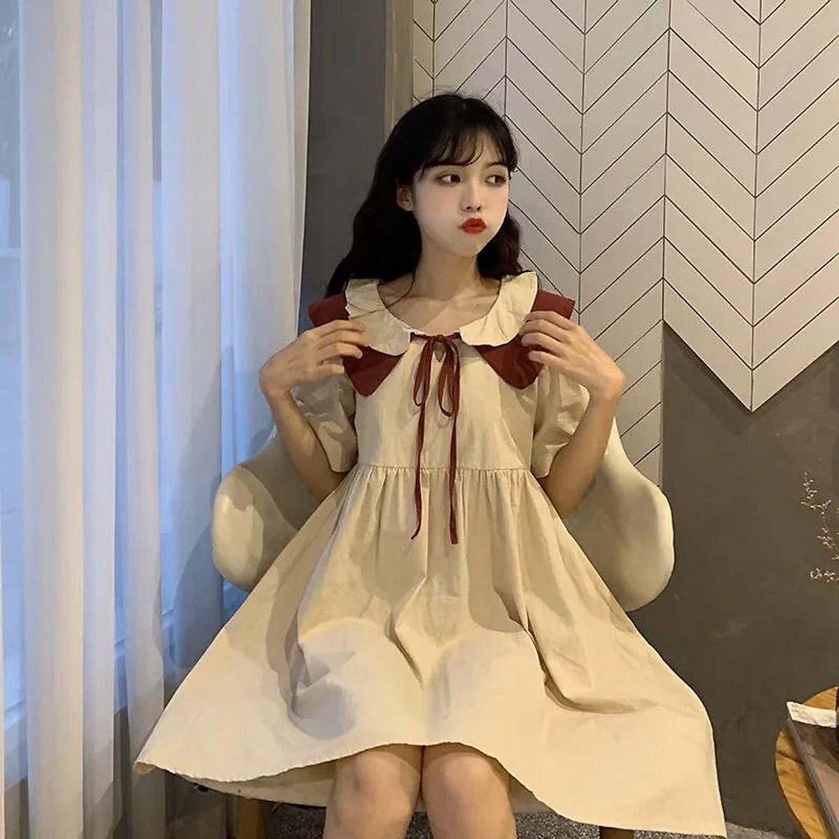 váy yếm Váy babydoll tay phông Đầm Chữ A Dáng Rộng Phong Cách Hàn Quốc Thời Trang Mùa Hè Cho Nữ Shopee Việt Nam #1 váy yếm Váy babydoll tay phông Đầm Chữ A Dáng Rộng Phong Cách Hàn Quốc Thời Trang Mùa Hè Cho Nữ Shopee Việt Nam