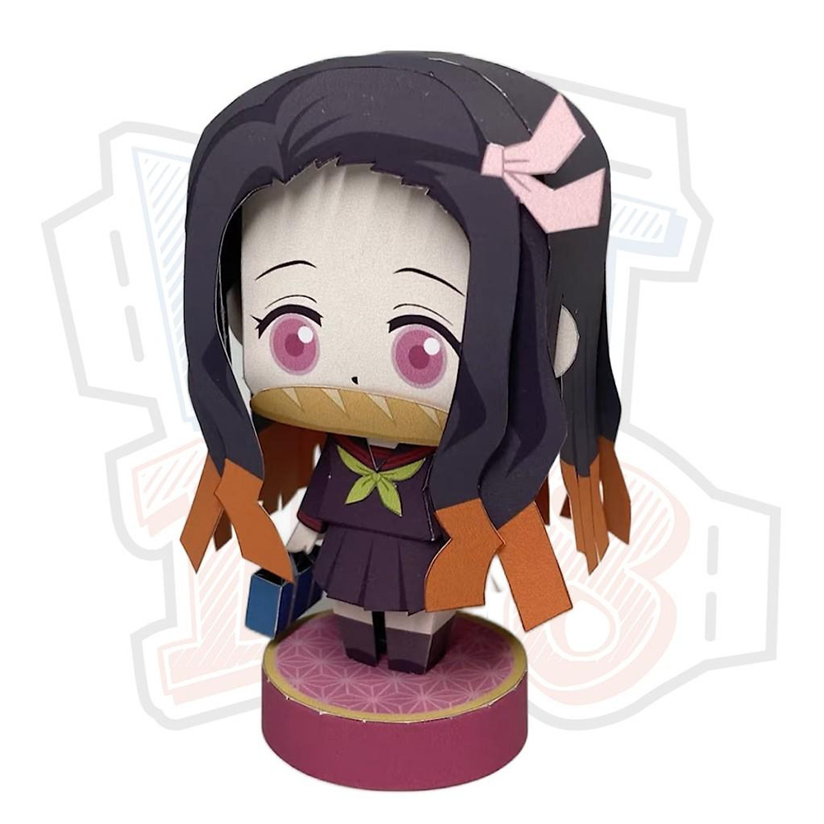 Demon Slayer Nezuko Chibi Wallpaper New Tab