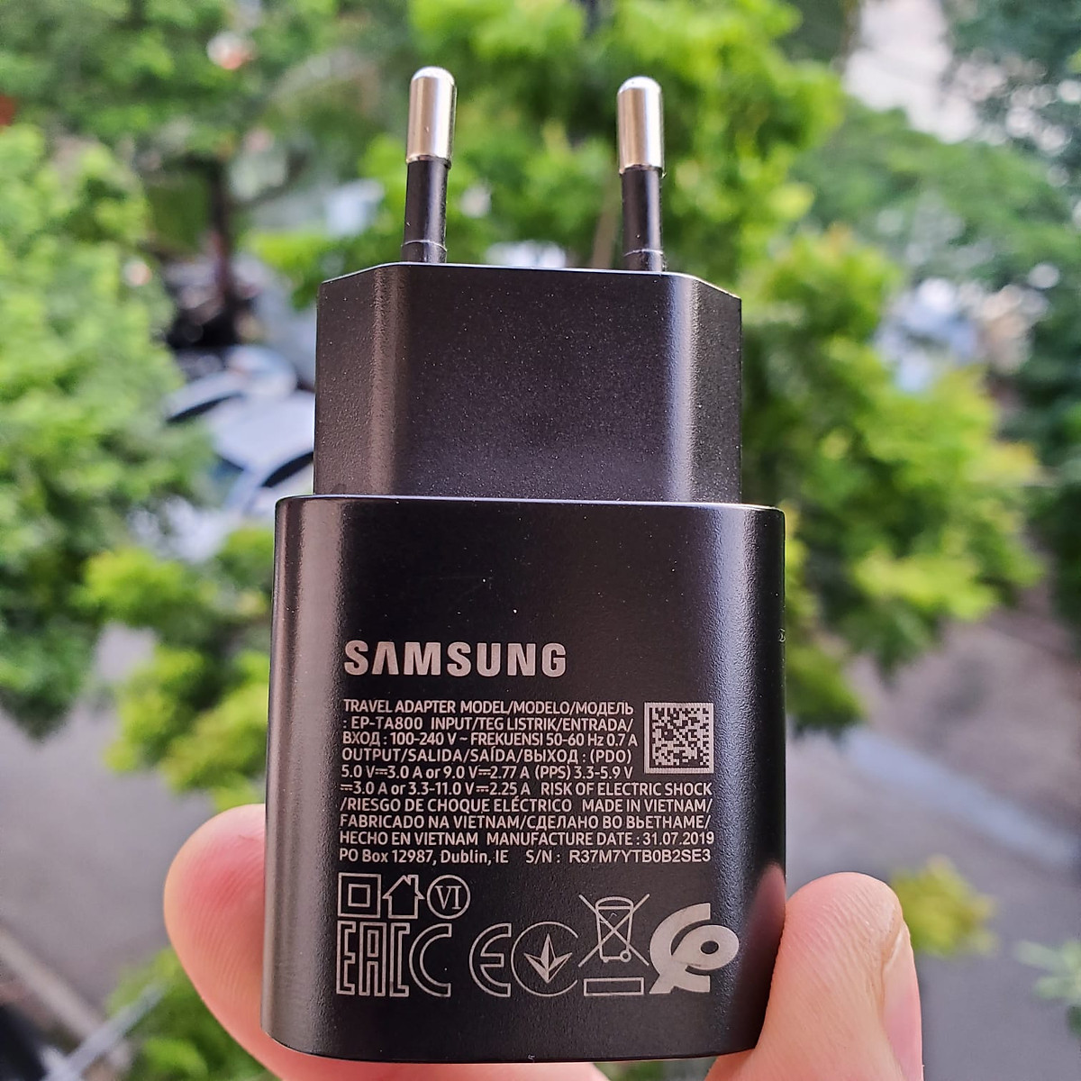 Củ sạc nhanh Samsung 25w Type C ( Không kèm cáp) - Hàng chính hãng