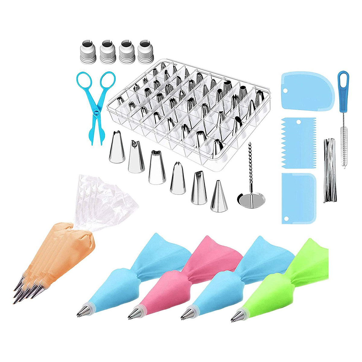 Mua 72x Cake Decorating Tools Cookie Icing Cakes Cupcakes Baking ...