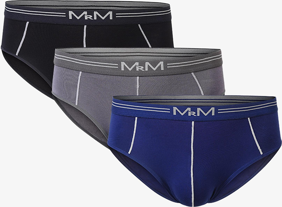 Combo 3 quần sịp nam quần lót nam tam giác Cao Cấp MRM FASHION ( Đen,Xanh,Ghi)