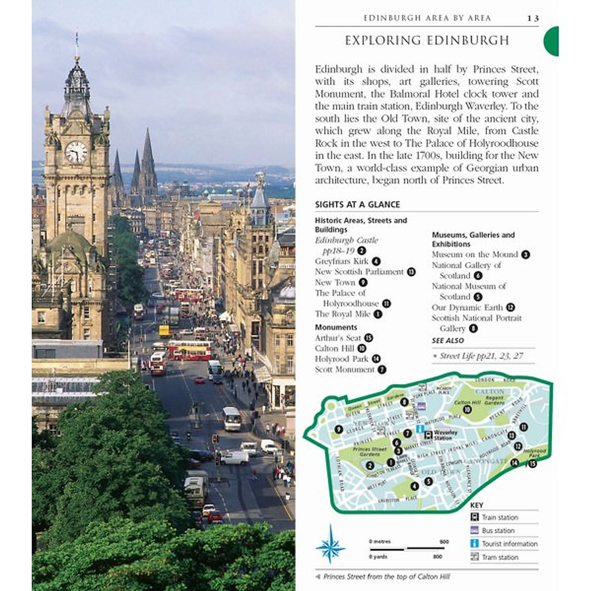 Edinburgh Pocket Map and Guide