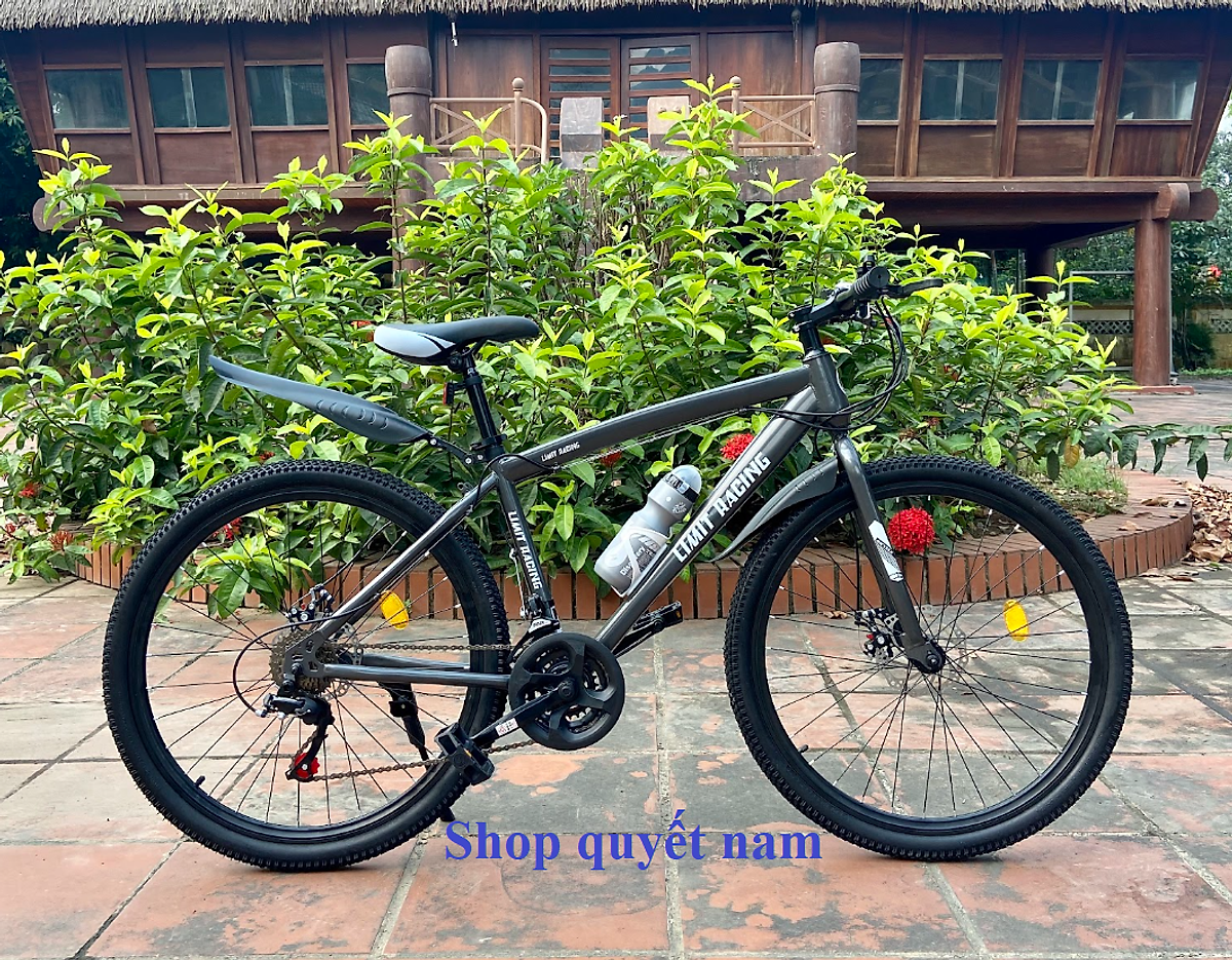 Xe đạp touring, xe đạp đường phố Limit Racing 26inch - Tặng chuông, bình nước, chắn bùn trước sau, đồ lắp xe
