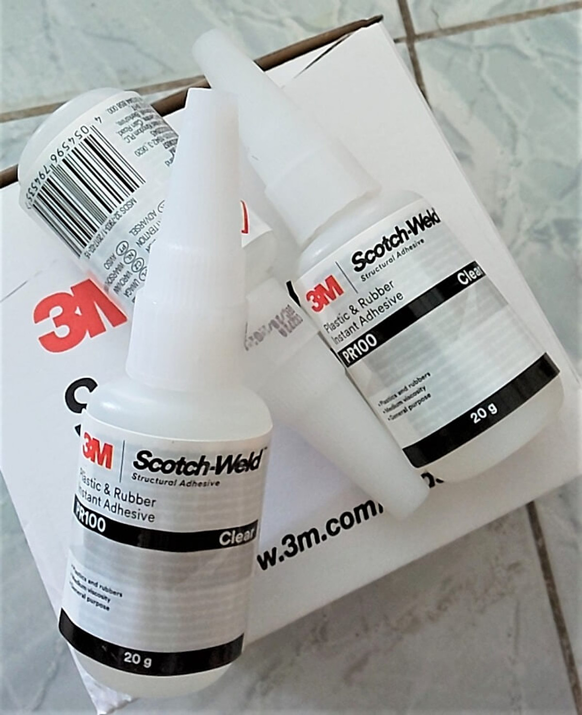 Keo dán đa năng siêu dính Scotch-Weld 20g 3M PR100