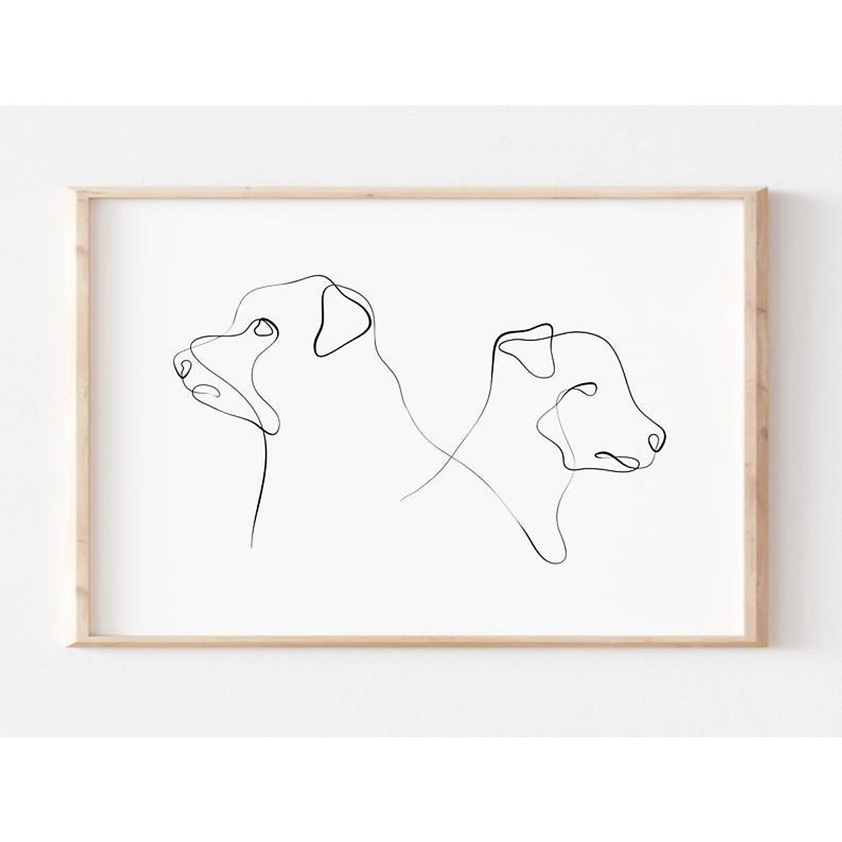 Mua Tranh treo tường | Line art-Dog Wall Art, Animal Print Line Drawing 30 , tranh canvas giá rẻ - 30x40 ,Trắng (composite) tại Tiệm Tranh 91 Mua Tranh treo tường | Line art-Dog Wall Art, Animal Print Line Drawing 30 , tranh canvas giá rẻ - 30x40 ,Trắng (composite) tại Tiệm Tranh 91