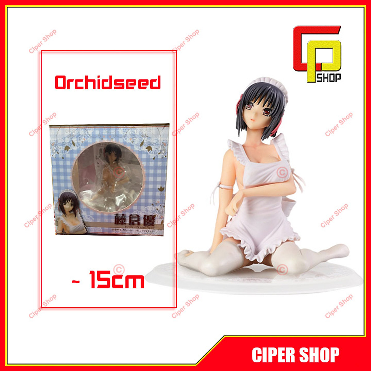 Mô hình nữ hầu gái Orchid Seed 17  figure YUfujikura  Mô hình trang trí
