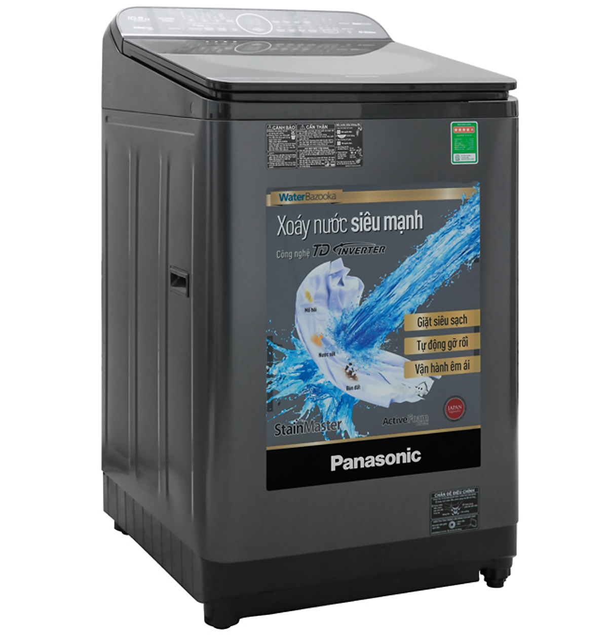 Máy giặt Panasonic Inverter 10.5 Kg NA-FD10AR1BV - HÀNG CHÍNH HÃNG