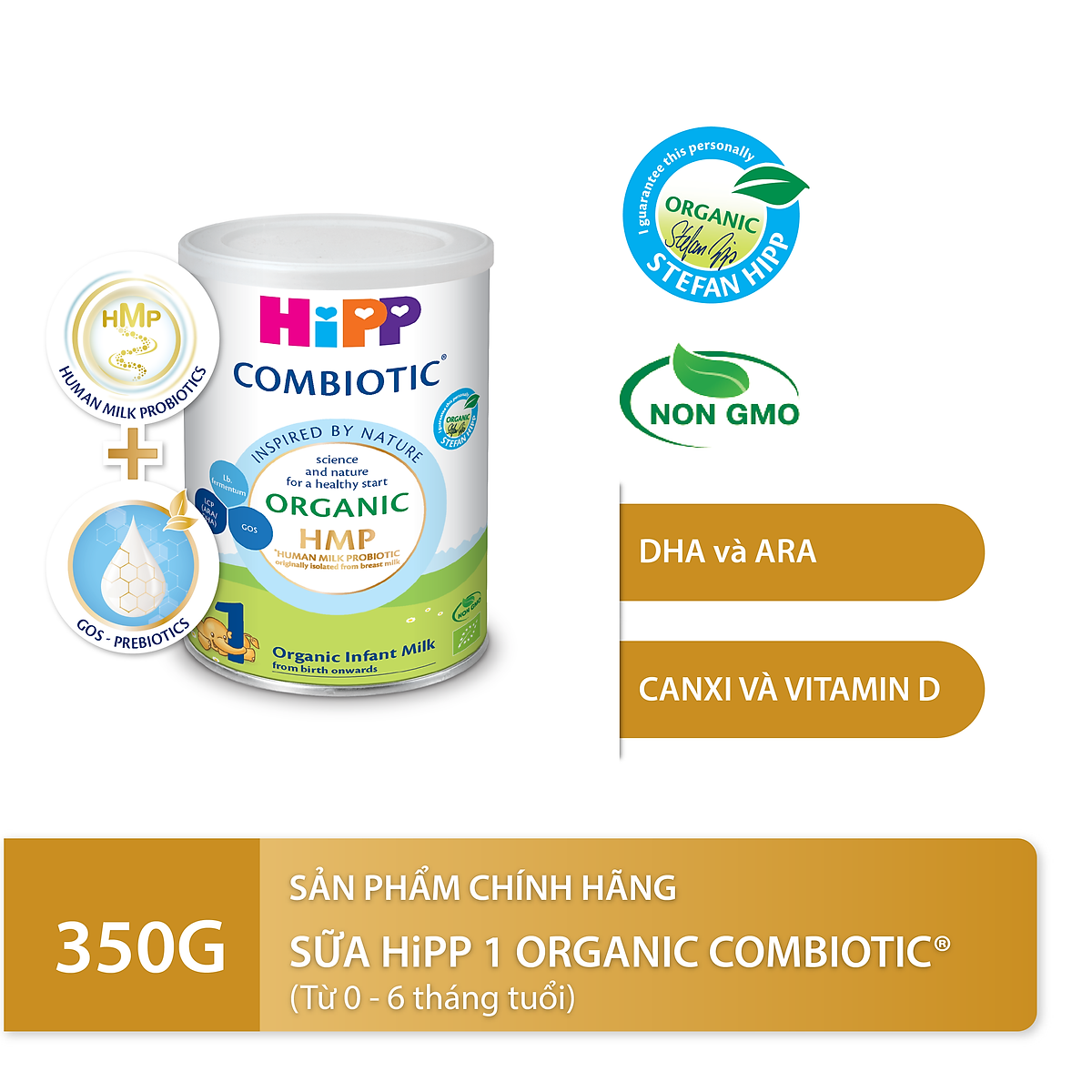 Combo đi sinh siêu tiết kiệm: Sữa HiPP Organic Combiotic - Trà lợi sữa HiPP - Bình sữa Philips Avent nhập khẩu châu Âu