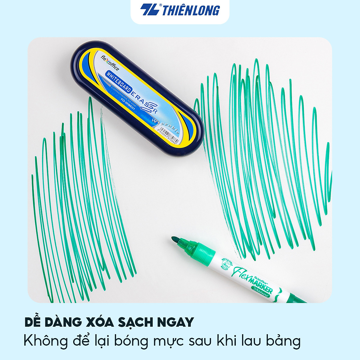 Bút lông bảng Thiên Long Flexoffice FO-WB02/XK - Whiteboard Marker