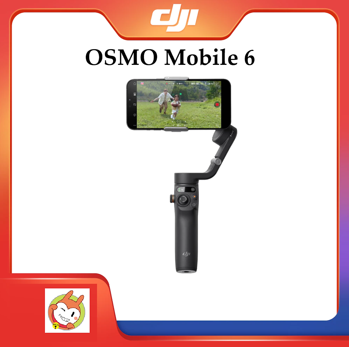Tay cầm chống rung Gimbal DJI Osmo Mobile 6 (OM6) - Hàng Chính Hãng