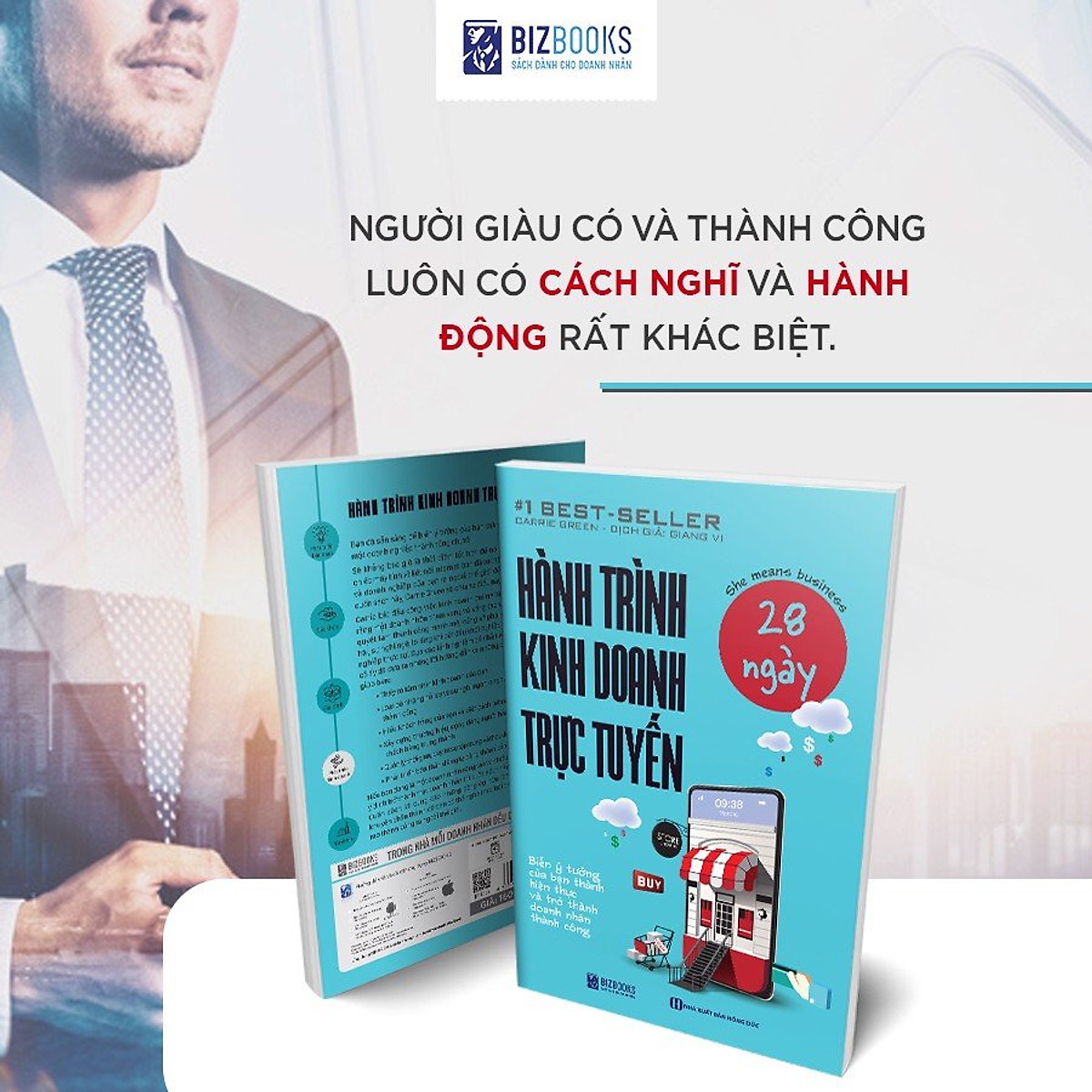 Hành trình kinh doanh trực tuyến 28 ngày - She means business - Sách hay mỗi ngày 