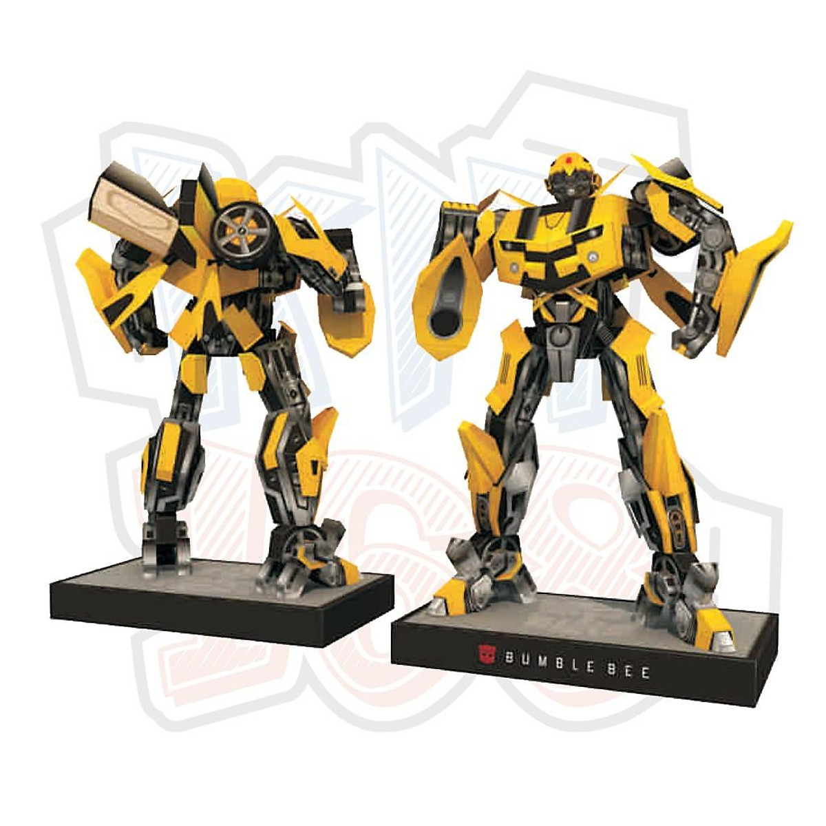 Mô hình robot biến hình TRANSFORMER 3A Bumble Bee DLX Size