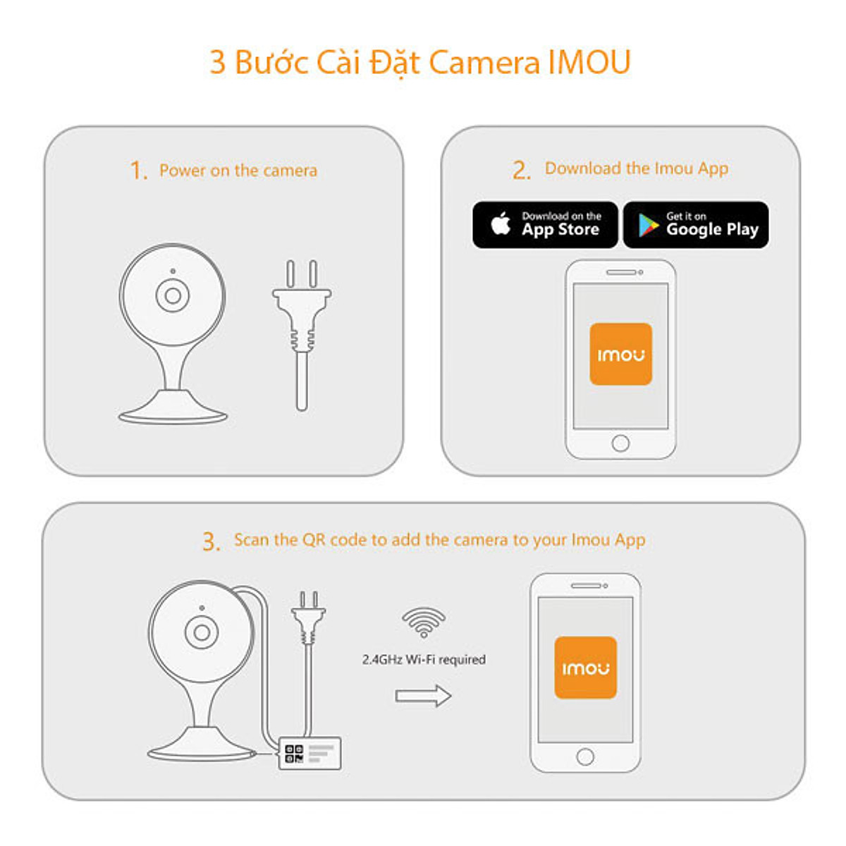 Camera IP Wifi Imou IPC-C22EP-Imou 2Mpx 1080P Full HD - Hàng Chính Hãng