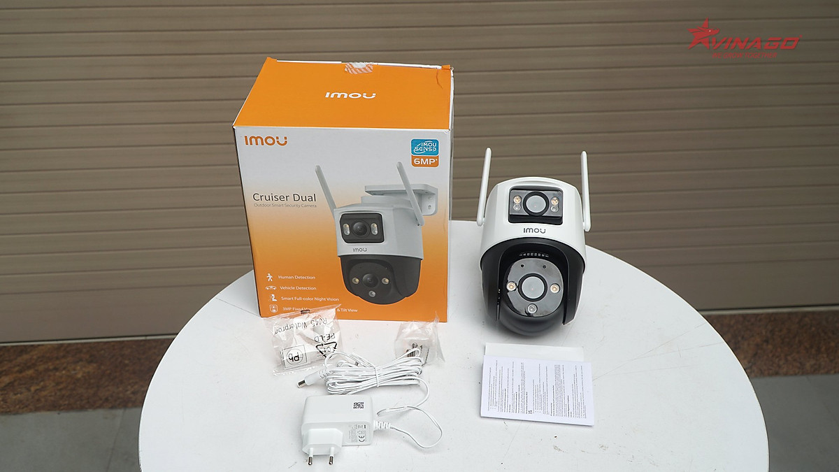 Camera IMOU Ngoài Trời 2 Mắt Cruiser Dual 10mpx IPC-S7XP-10M0WED - Hàng Chính Hãng