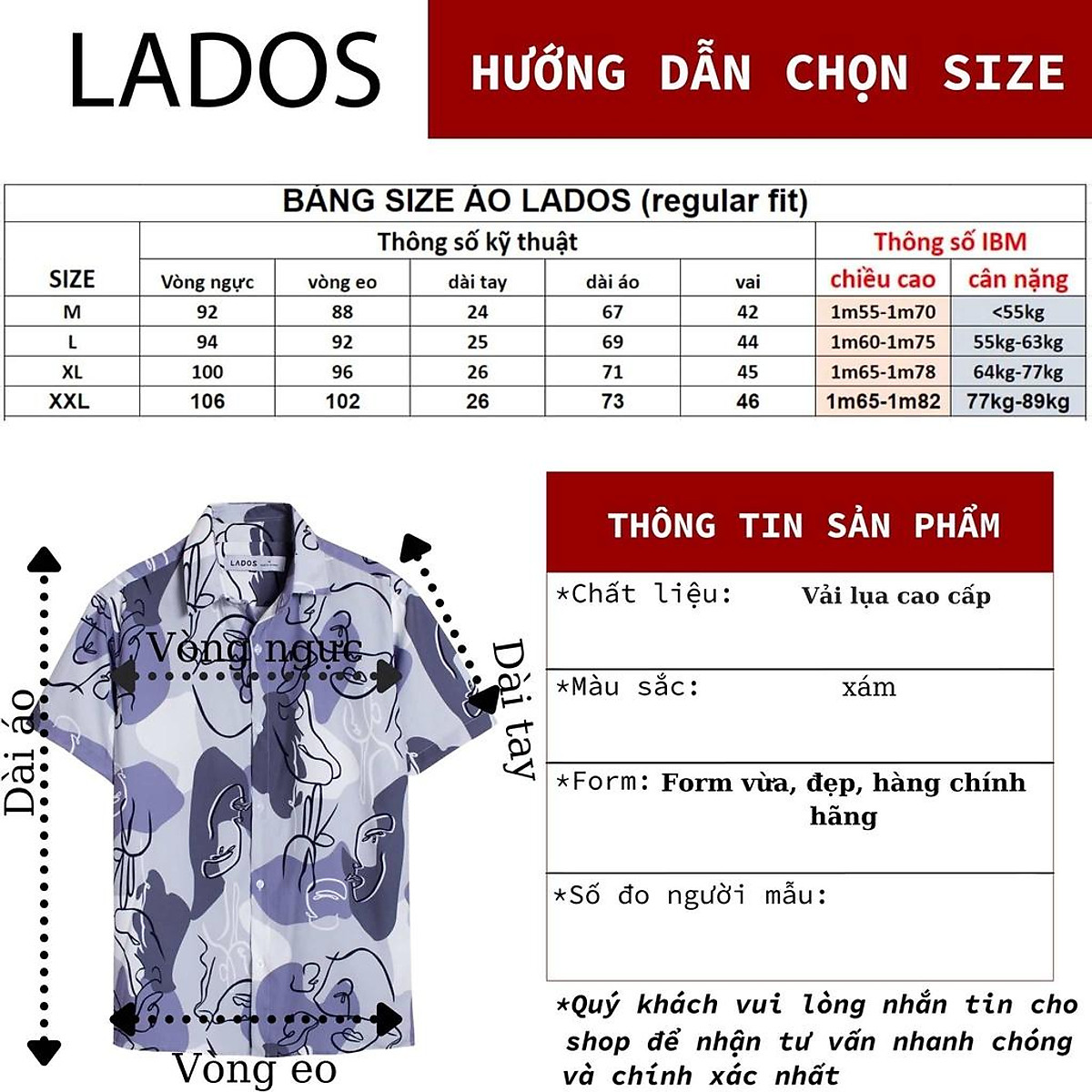 Mua Áo sơ mi nam tay ngắn cổ sơ mi họa tiết sang trọng LADOS 8095 form đẹp, dễ phối đồ, phong cách - 8095 - XL tại Thời Trang Lados Mua Áo Sơ Mi Nam Tay Ngắn Cổ Sơ Mi Họa Tiết Sang Trọng Lados 8095 Form Đẹp, Dễ Phối Đồ, Phong Cách - 8095 - Xl Tại Thời Trang Lados