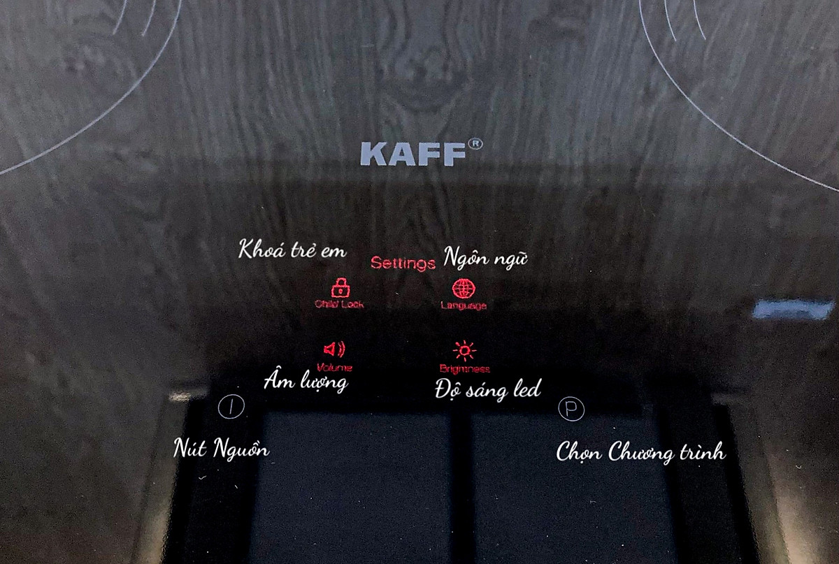 Bếp Từ Thông Minh KAFF KF-LCD2IG - Hàng Chính Hãng