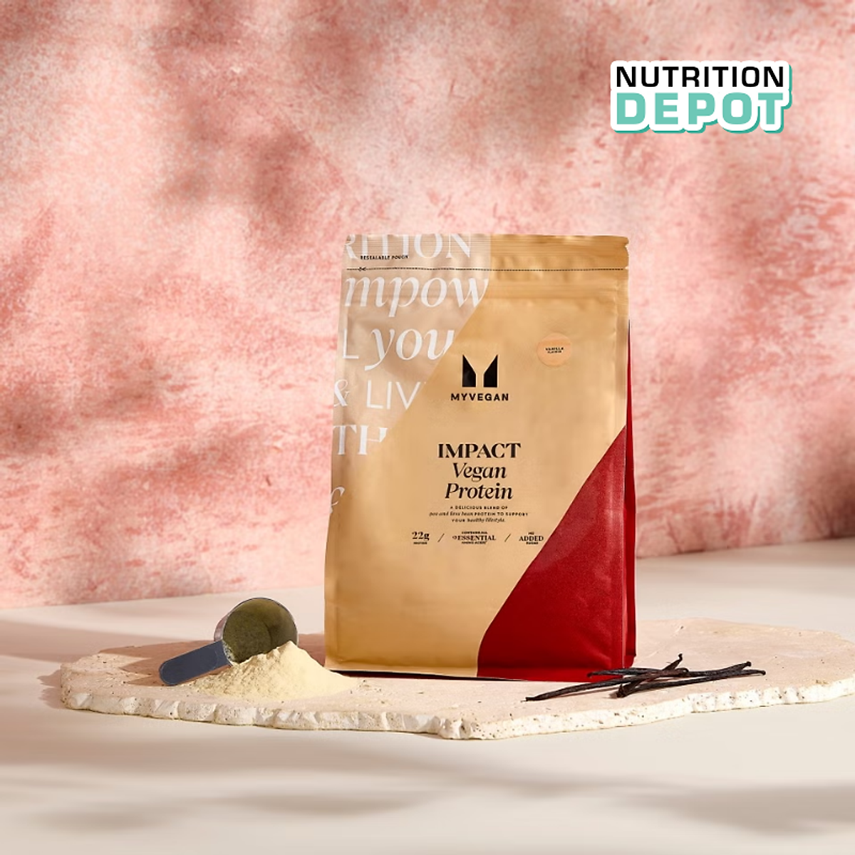 Sữa bổ sung đạm dành cho người ăn chay Vegan Blend Protein 2.5kg - Nutrition Depot