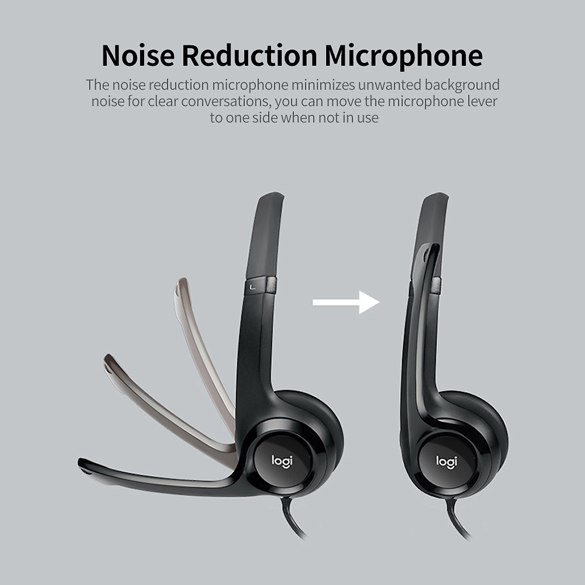 Mua Logitech H390 Wired Headset Stereo USB Headset with Noise Reduction  Microphone Ergonomic Headset for Voice Call Web