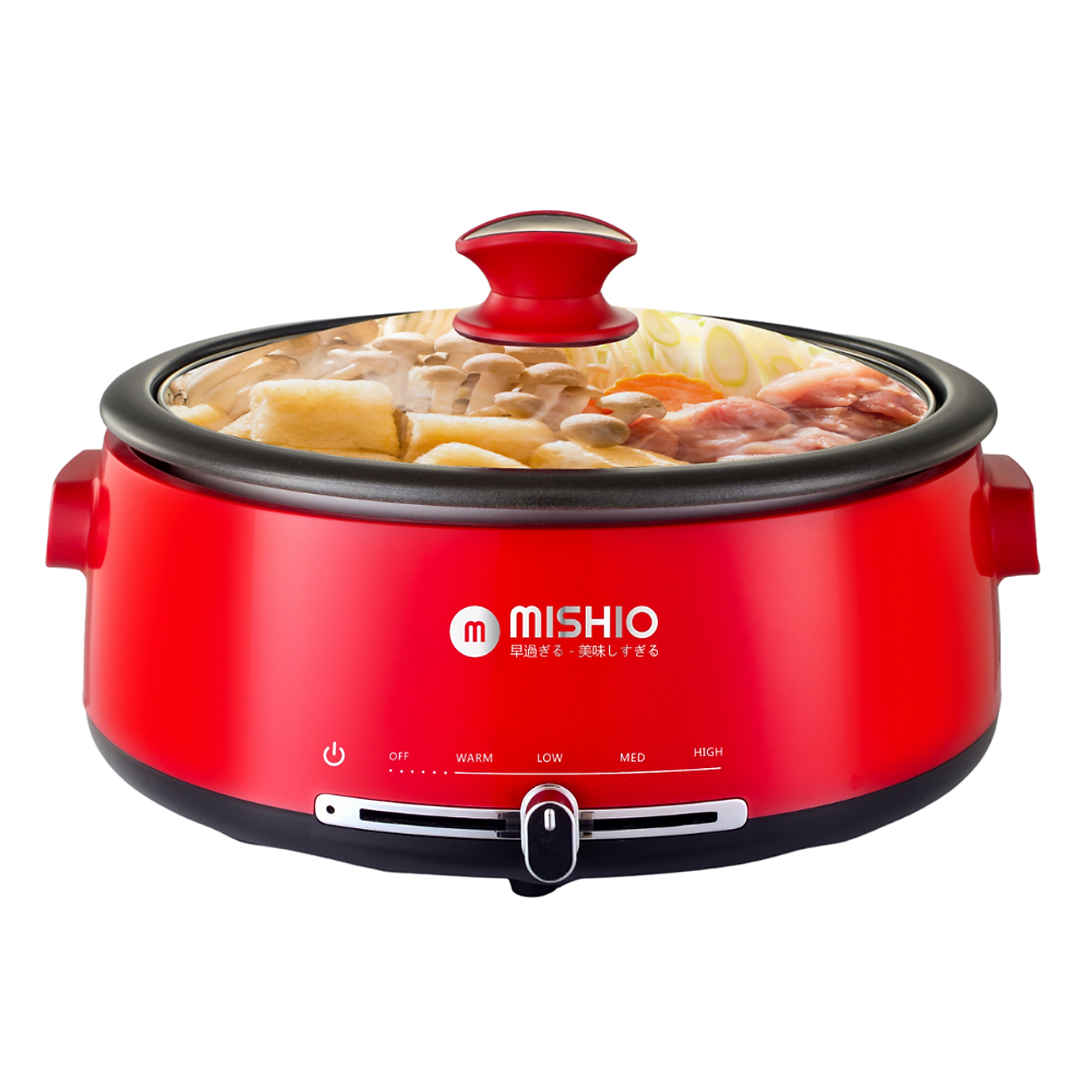 Nồi lẩu điện lòng 4L có thể tách rời Mishio MK348-Hàng chính hãng
