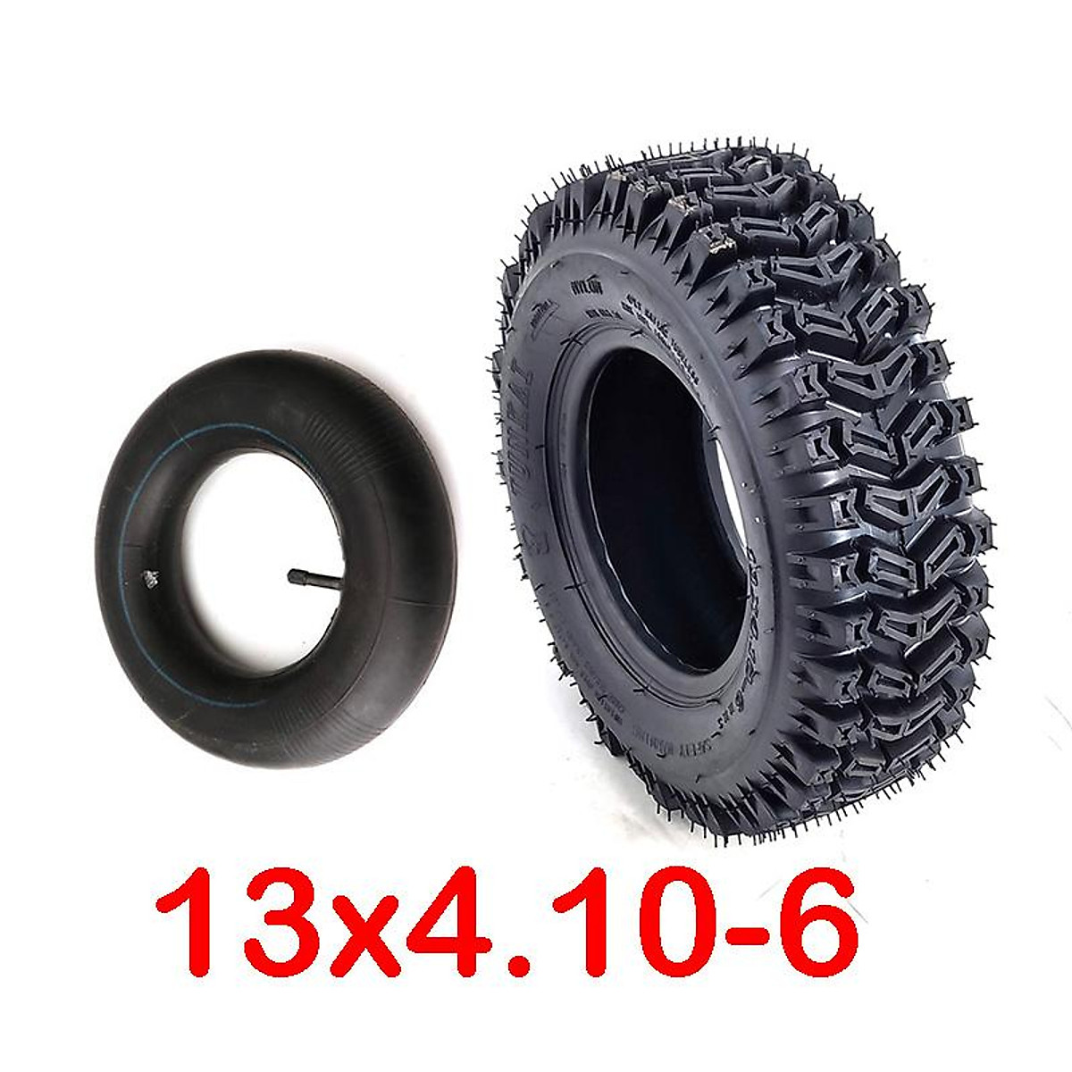 4 PR 13X4.10-6 Tire Inner Tube Outer Tire 4.10-6 For ATV Go Kart