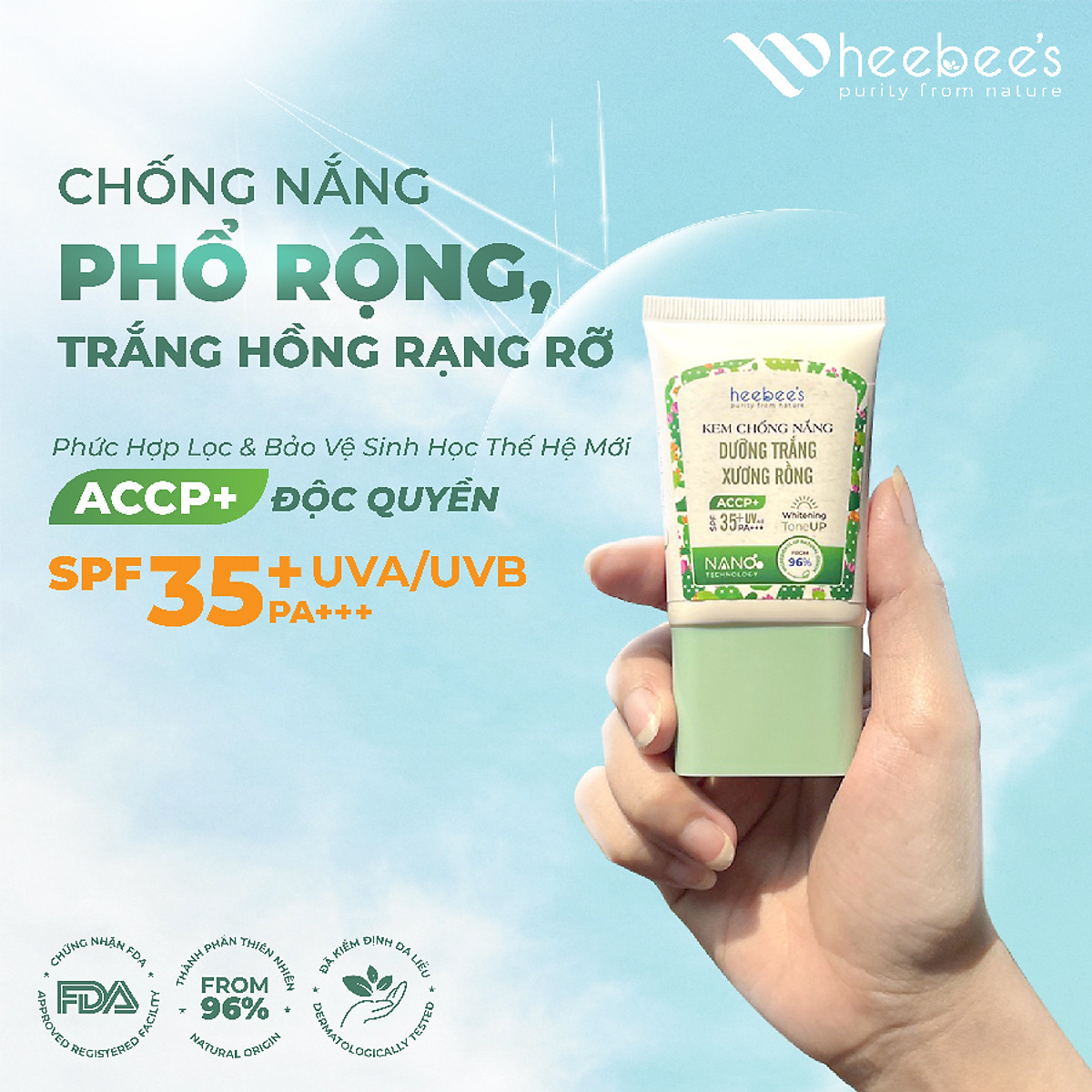 Chống Nắng Dưỡng Trắng Xương Rồng Heebee Việt Nam - Chống nắng ...