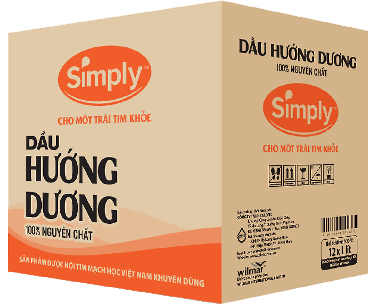 Dầu Hướng Dương Simply (1L / Chai)