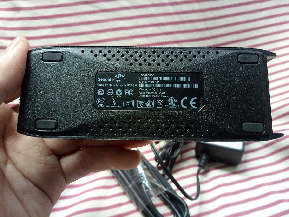 Bộ Dock Seagate 3.0 Cho ổ cứng 2,5inch và 3.5inch - Dock ổ cứng máy bàn PC - Hàng chính hãng