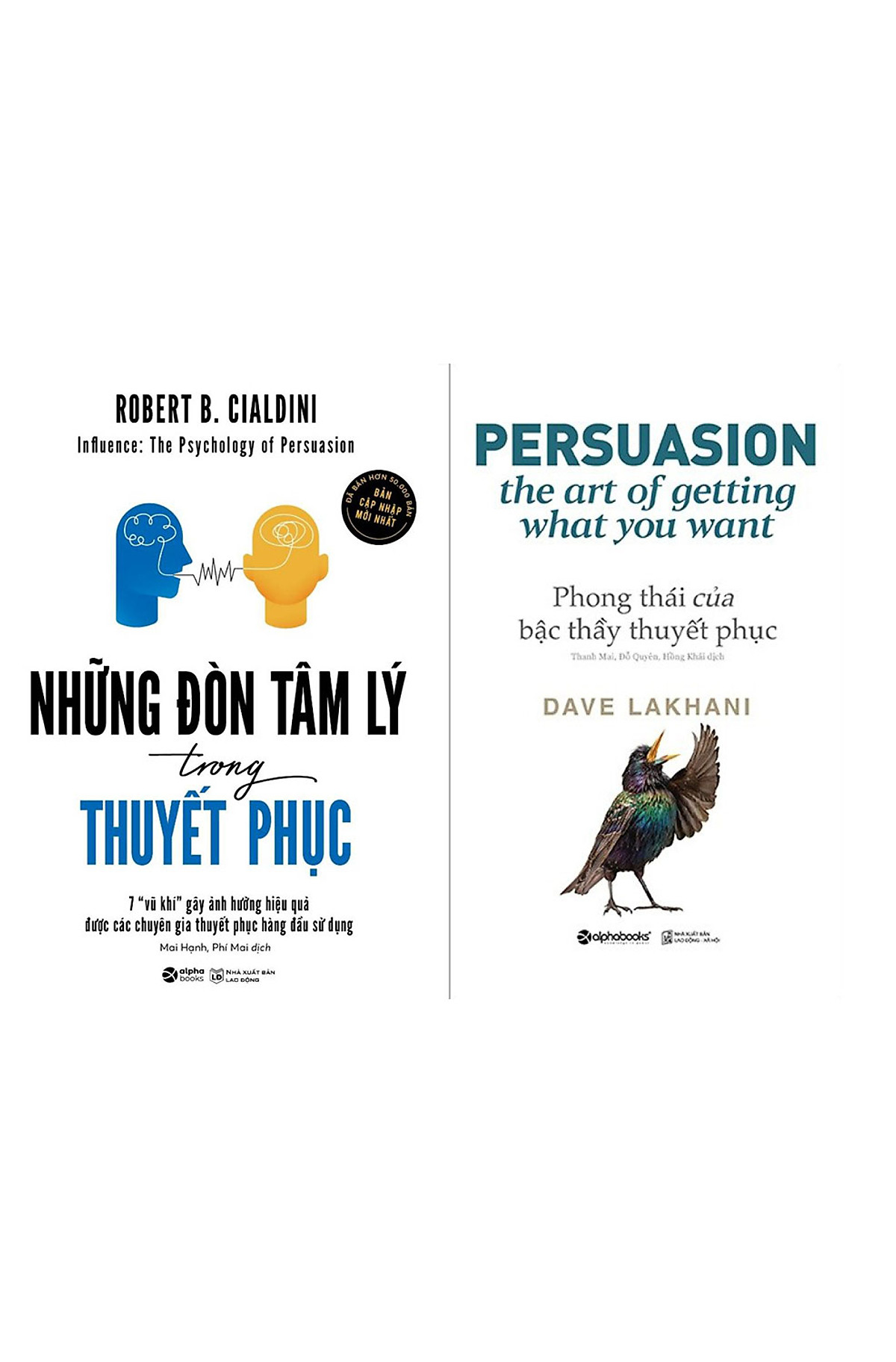 Combo Bậc Thầy Thuyết Phục: Những Đòn Tâm Lý Trong Thuyết Phục + Phong Thái Của Bậc Thầy Thuyết Phục