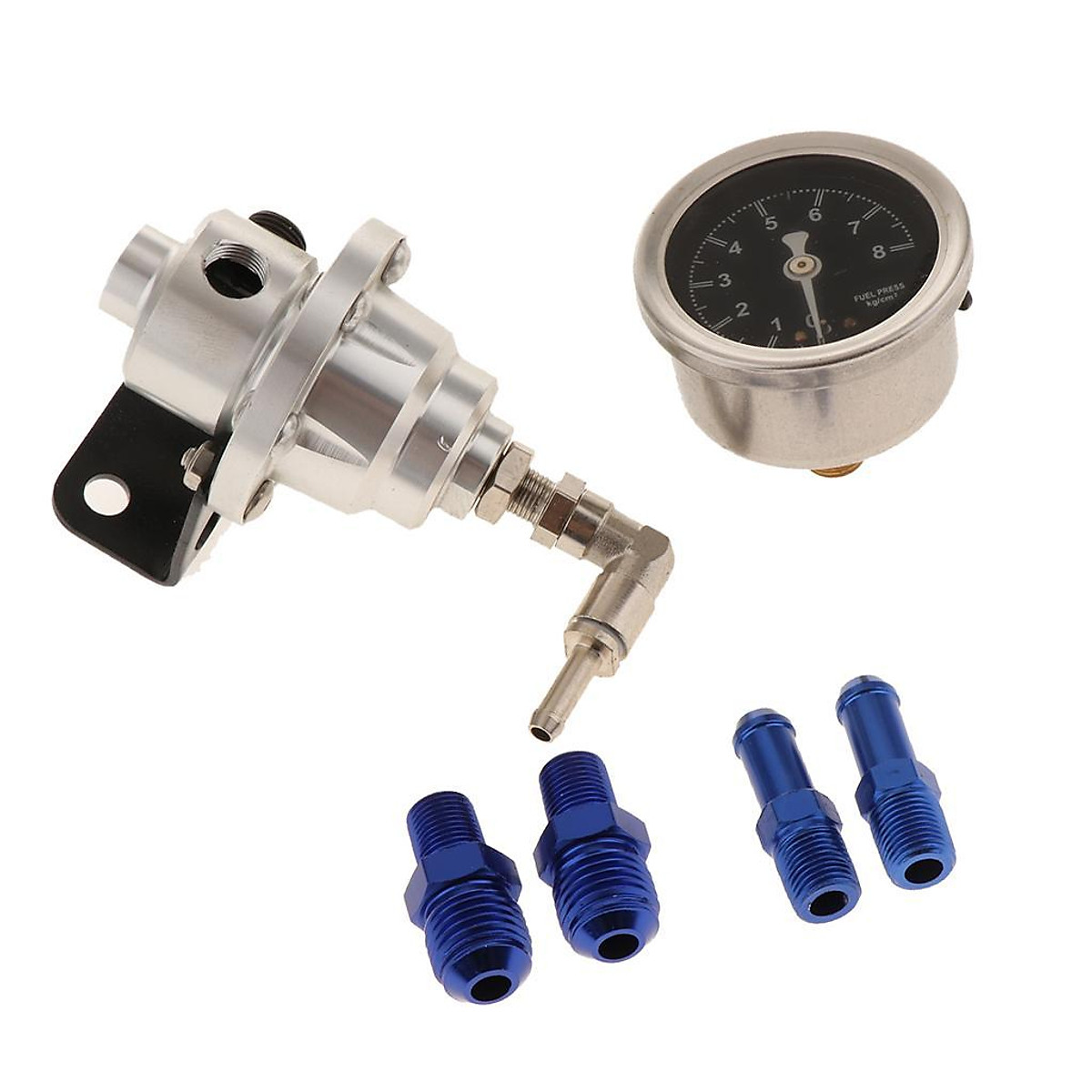 Type S Adjustable Fuel pressure Regulator Universal Jdm Liquid Gauge