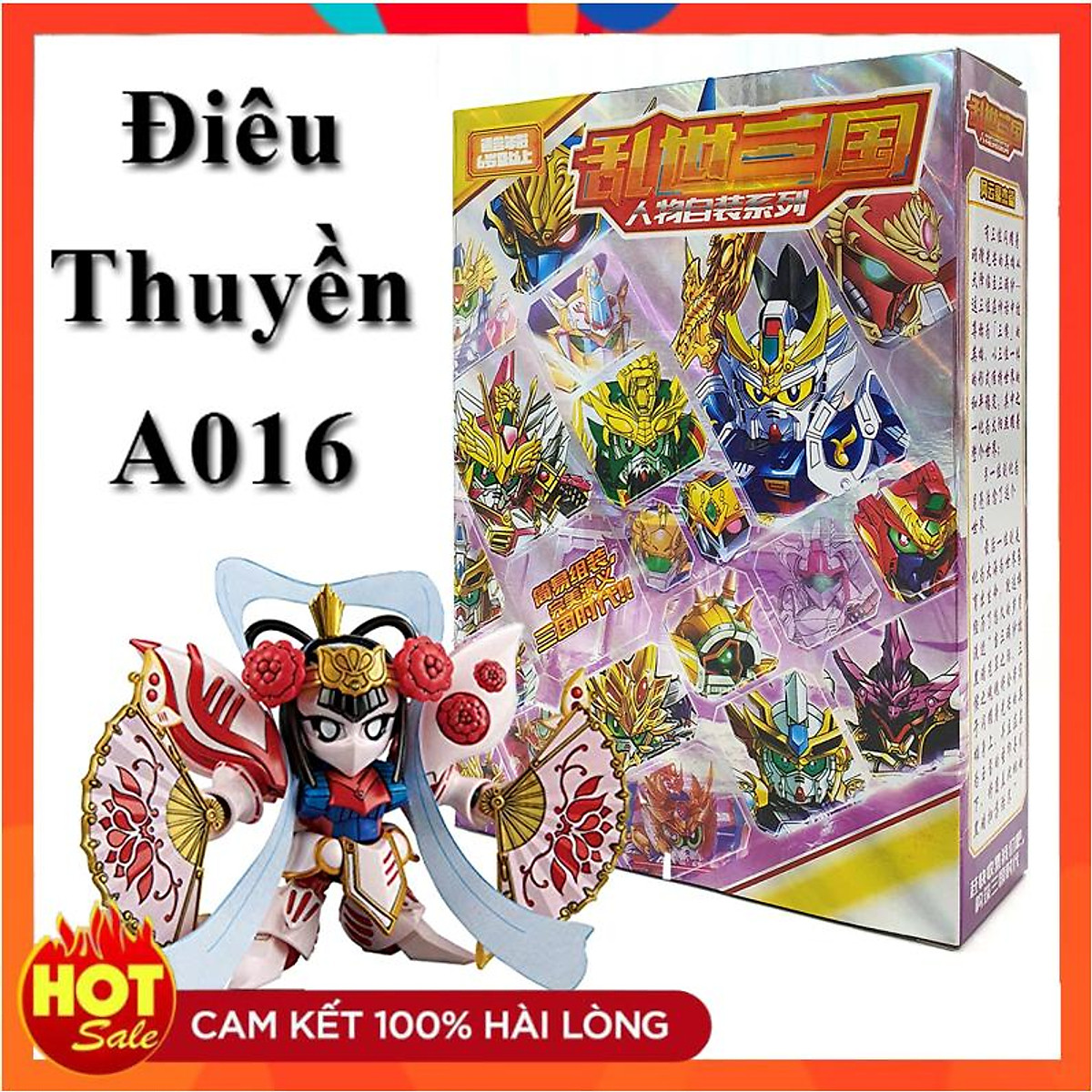 Mô hình đồ chơi lắp ráp Gundam SD SANGOKU SOKETSUDEN Điêu Thuyền KSHATRIYA  Đế Quốc Gundam Store VN  Hà Nội hobby shop