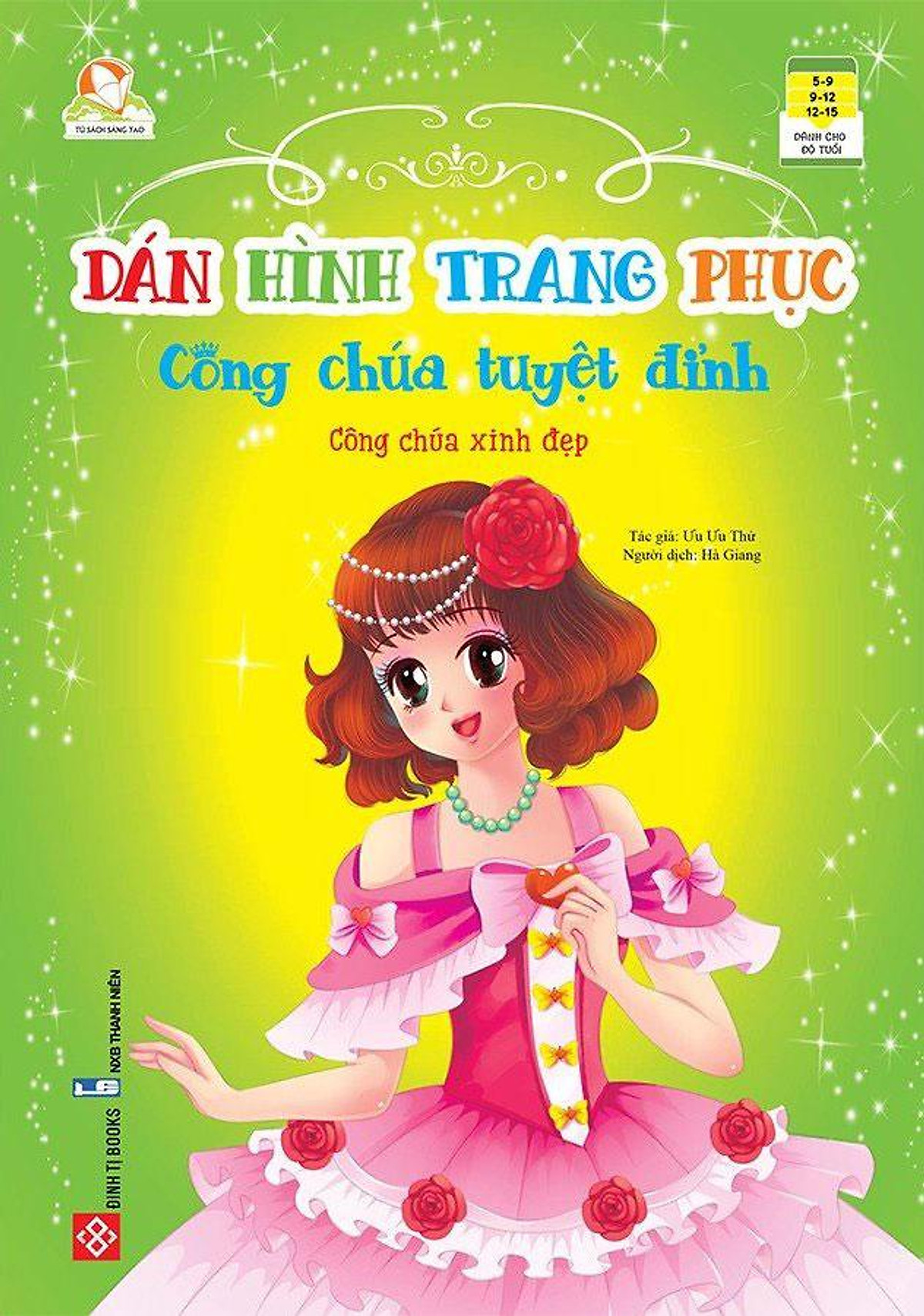 Dán Hình Trang Phục Công Chúa Tuyện Đỉnh - Công Chúa Xinh Đẹp